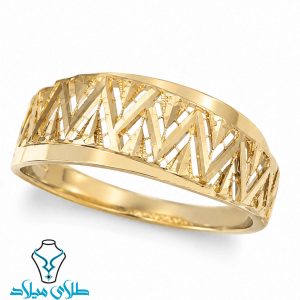 خرید انگشتر طلا کد247 از سایت میلادزر
