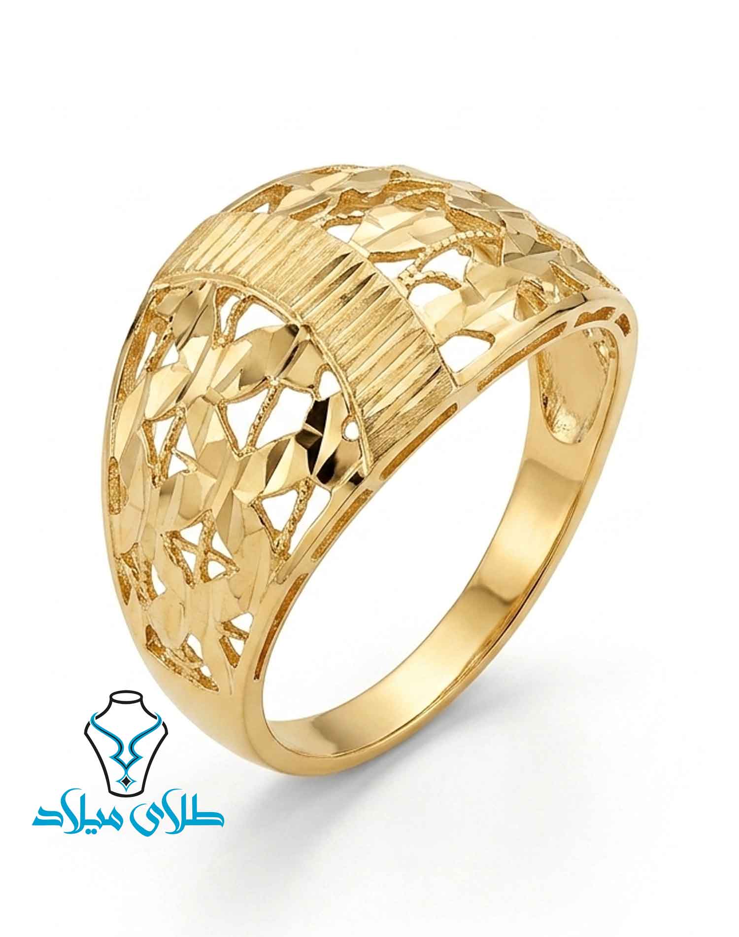 خرید انگشتر طلا کد248 از طلای میلاد