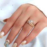 خرید انگشتر طلا کد37 میلادزر