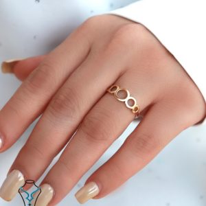 خرید انگشتر طلا کد42 میلادزر