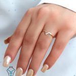 خرید انگشتر طلا کد43 میلادزر