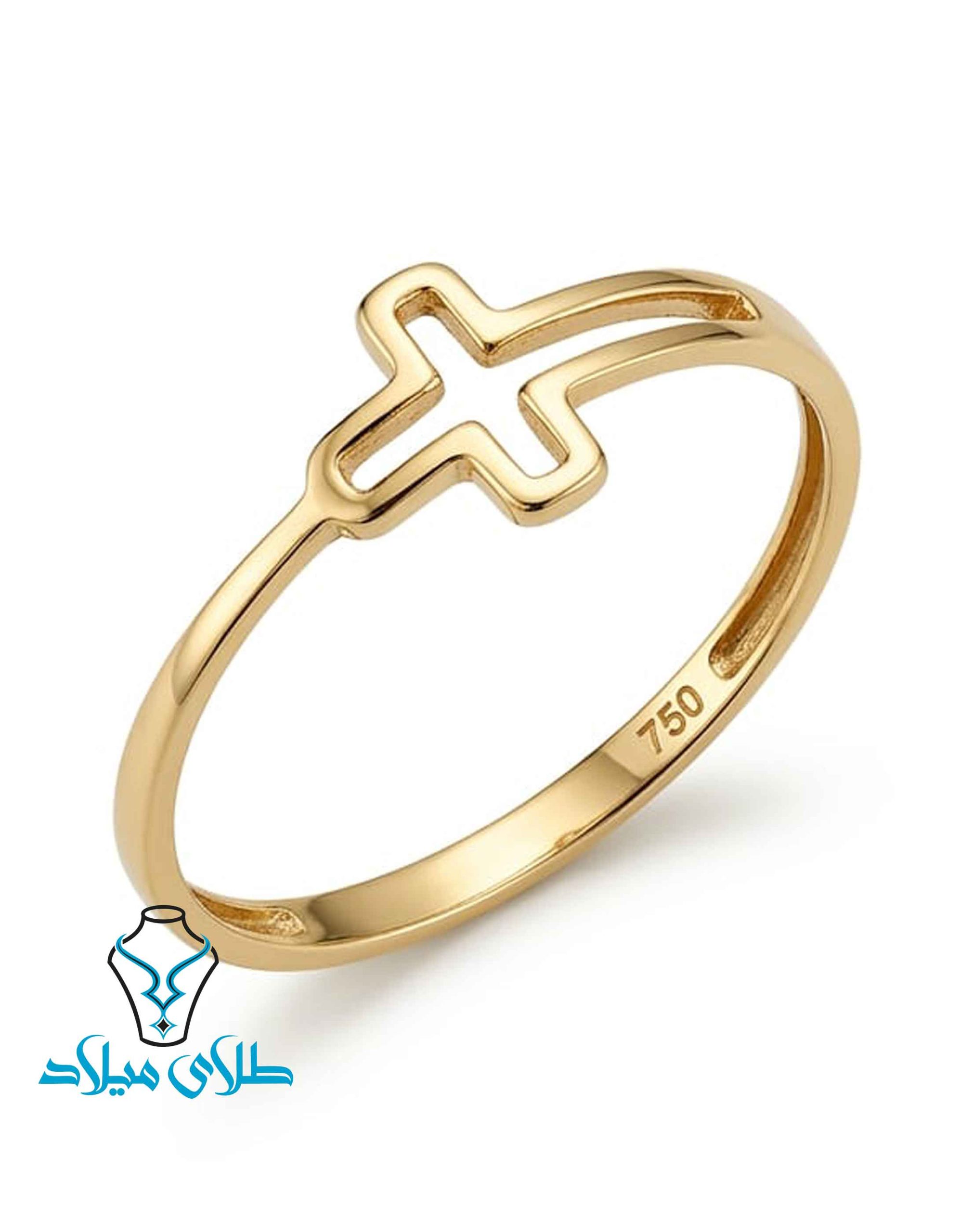 خرید انگشتر طلا کد45 از طلای میلاد