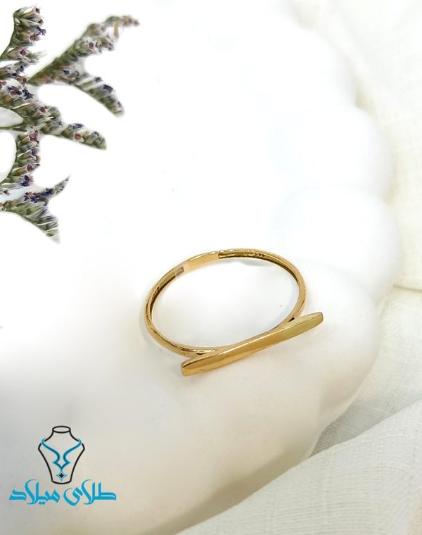خرید انگشتر کد53 طلای میلاد