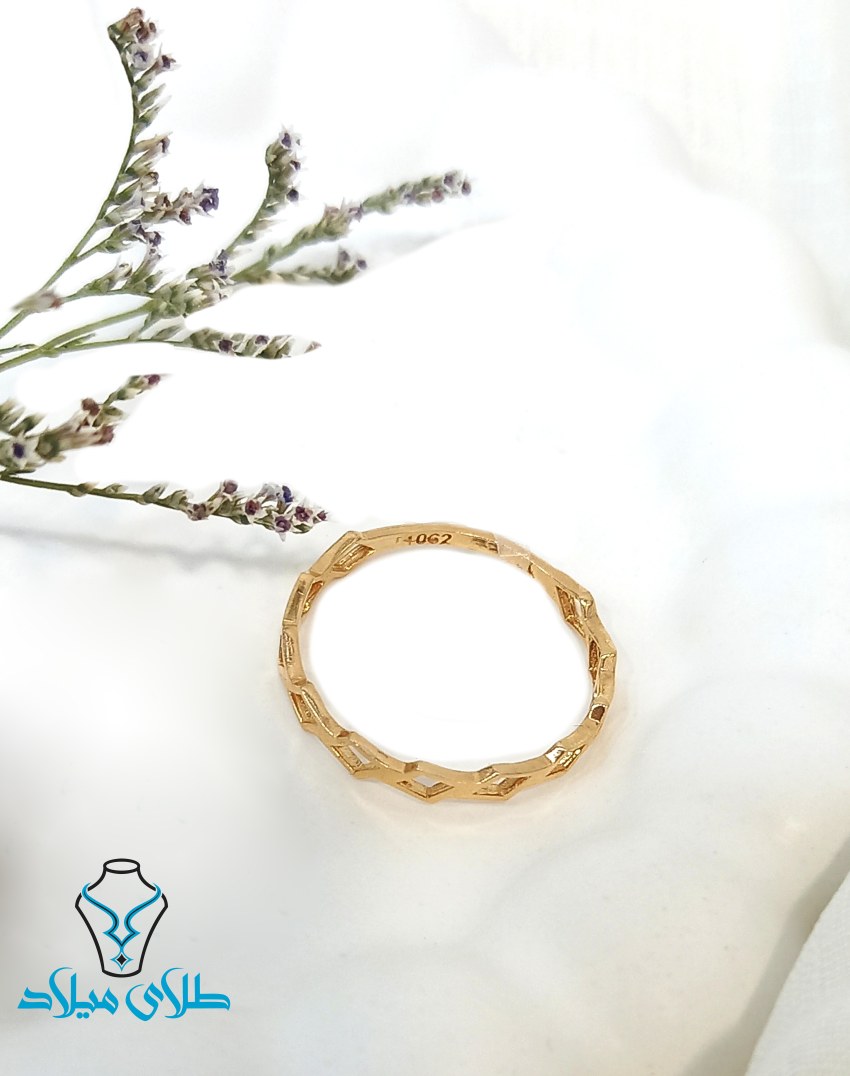 انگشتر کد54 طلای میلاد