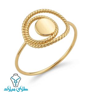 خرید انگشتر طلا کد62 از سایت میلادزر