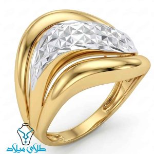 خرید انگشتر کد65 طلای میلاد