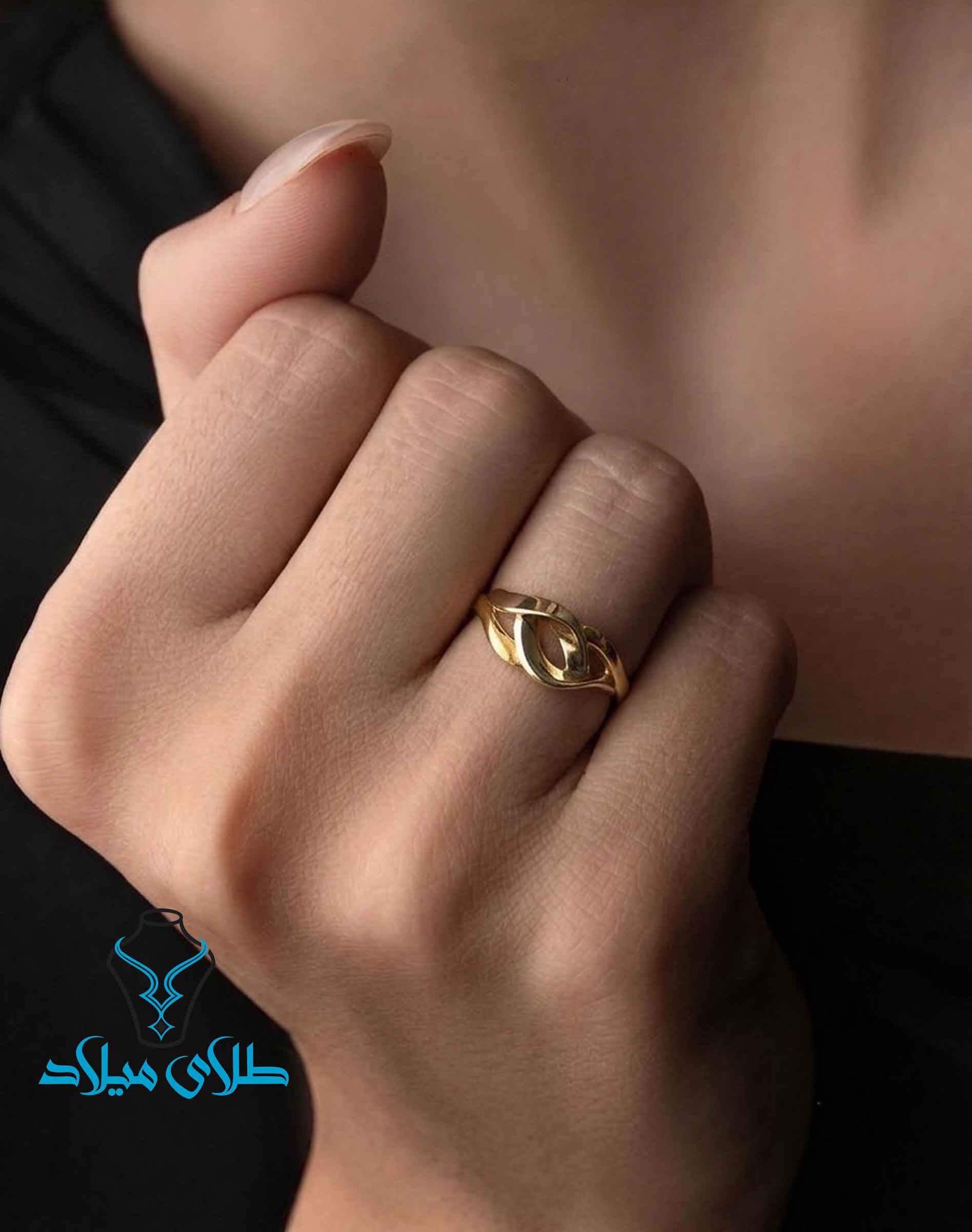 انگشتر طلا کد68 سایت میلادزر