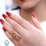 خرید انگشتر طلا کد76 میلادزر