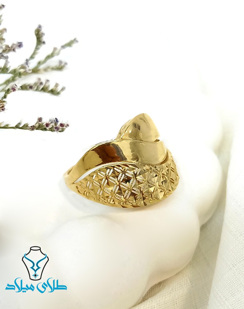 انگشتر کد83 طلای میلاد