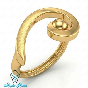 خرید انگشتر طلا کد89 میلادزر