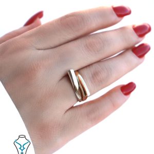 خرید انگشتر طلا کد95 میلادزر