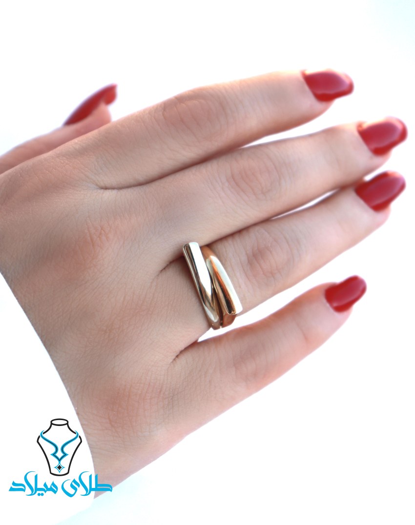 خرید انگشتر طلا کد95 میلادزر