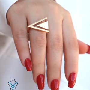 خرید انگشتر طلا کد96 میلادزر