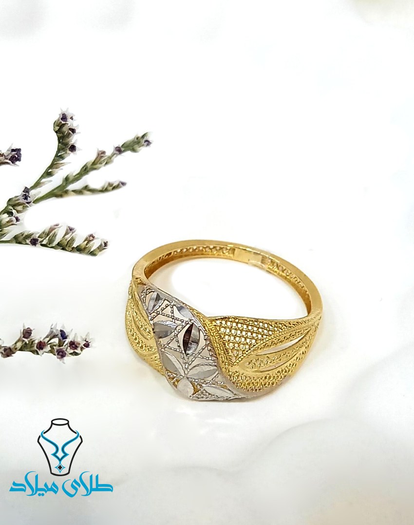انگشتر طلا کد100 گالری طلا میلاد