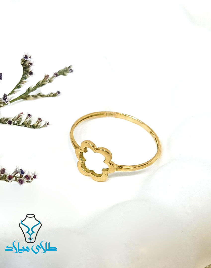 انگشتر طلا کد104 میلادزر
