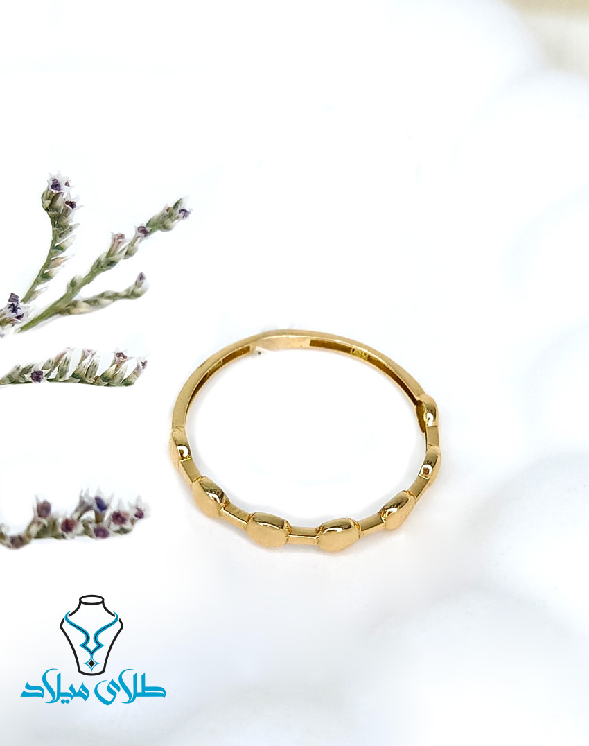 انگشتر طلا کد113 گالری طلا میلاد