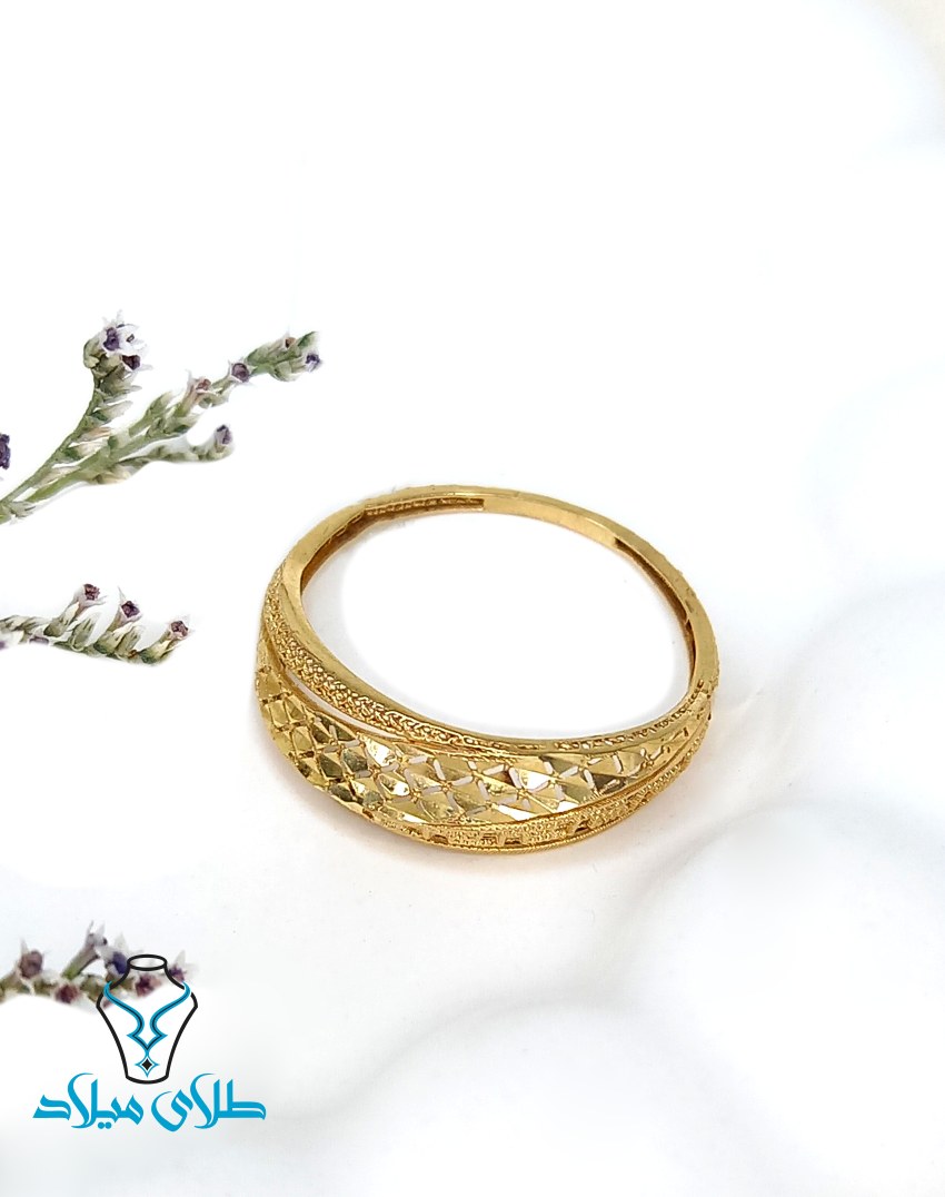 انگشتر طلا کد114 میلادزر