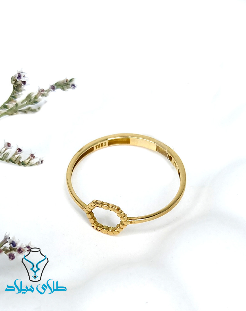 انگشتر طلا کد116 میلادزر