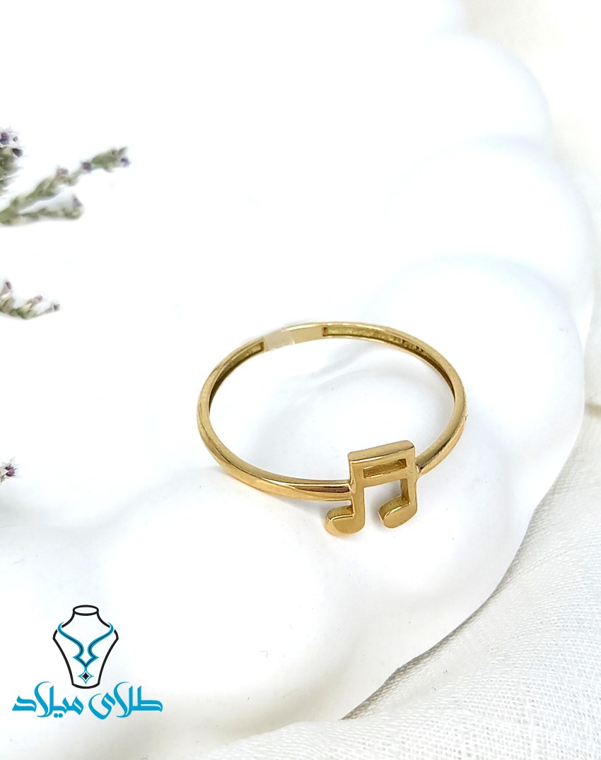 انگشتر طلا کد117 گالری طلای میلاد
