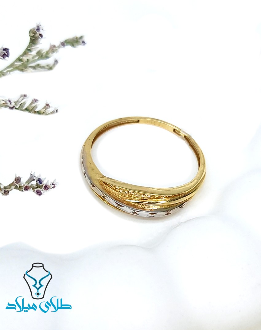 انگشتر طلا کد124 میلادزر
