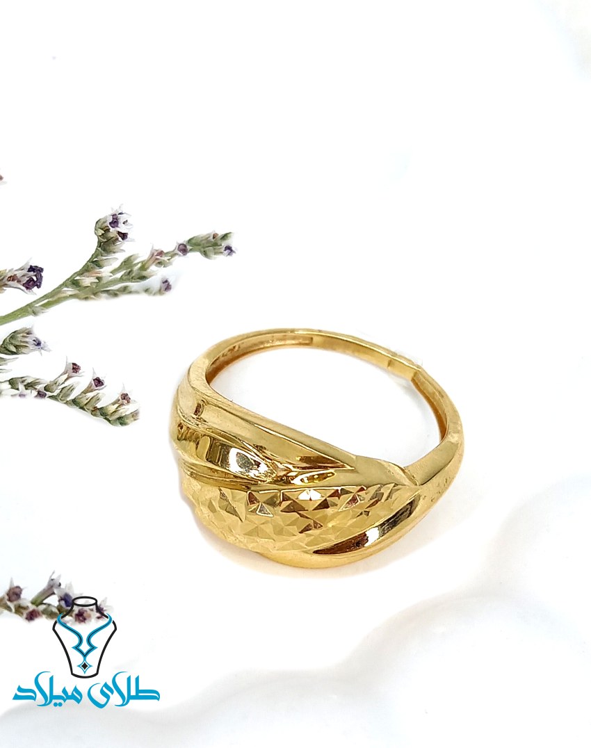 انگشتر طلا کد127 گالری میلادزر