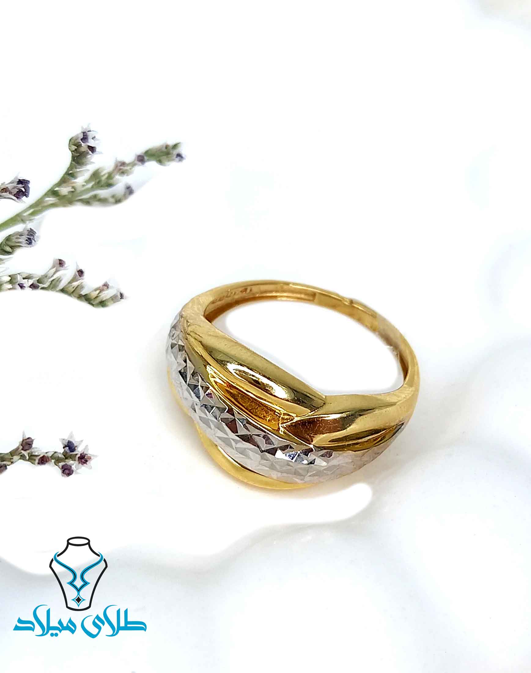 انگشتر طلا کد136 میلادزر
