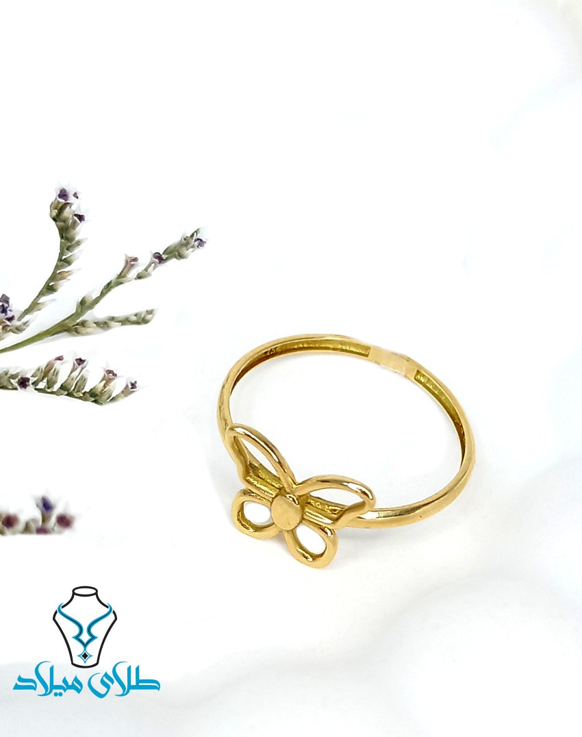 انگشتر طلا کد153 میلادزر