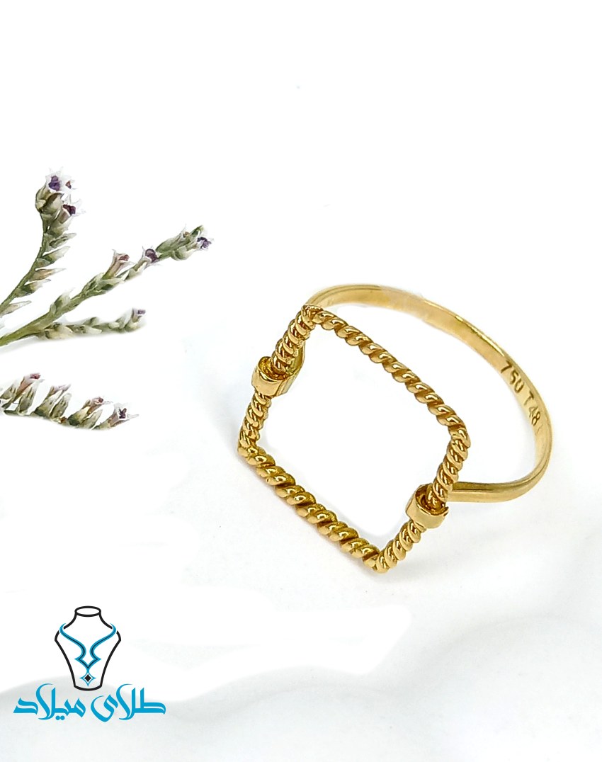 انگشتر طلا کد154 میلادزر