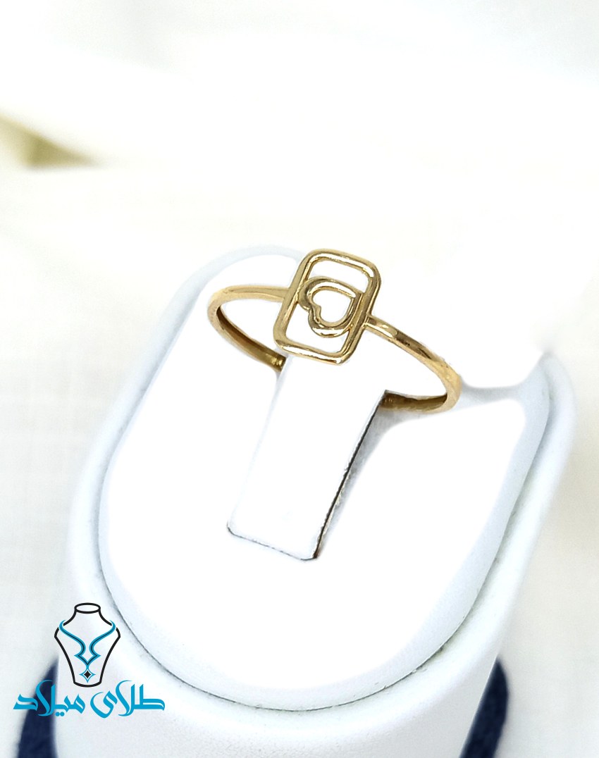 انگشتر طلا کد156 گالری طلای میلاد