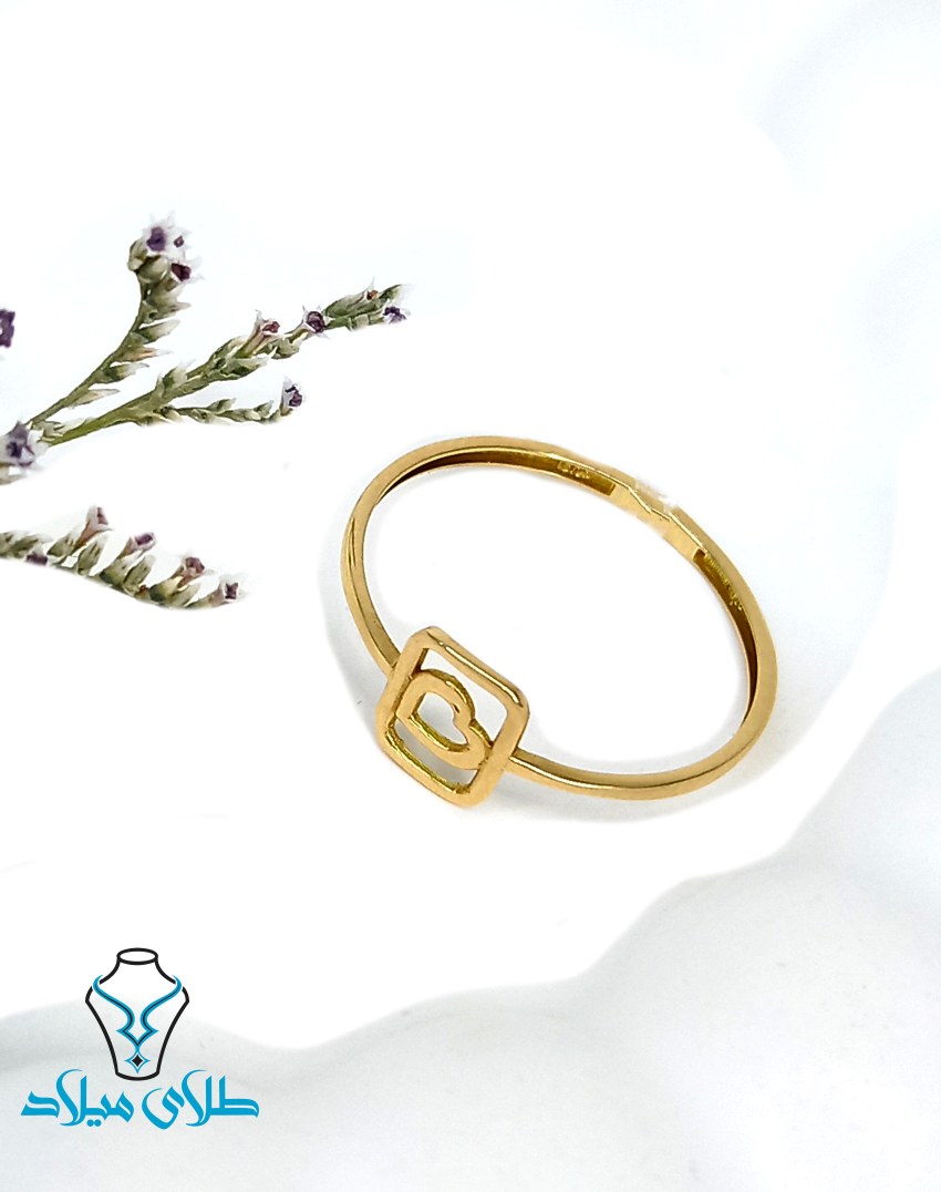 انگشتر طلا کد156 میلادزر