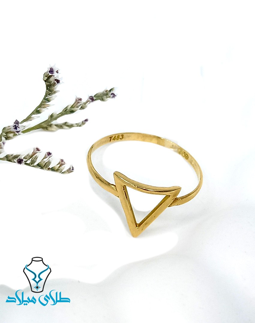 انگشتر طلا کد157 میلادزر