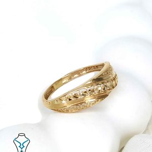 خرید انگشتر طلا کد166 از گالری طلای میلاد