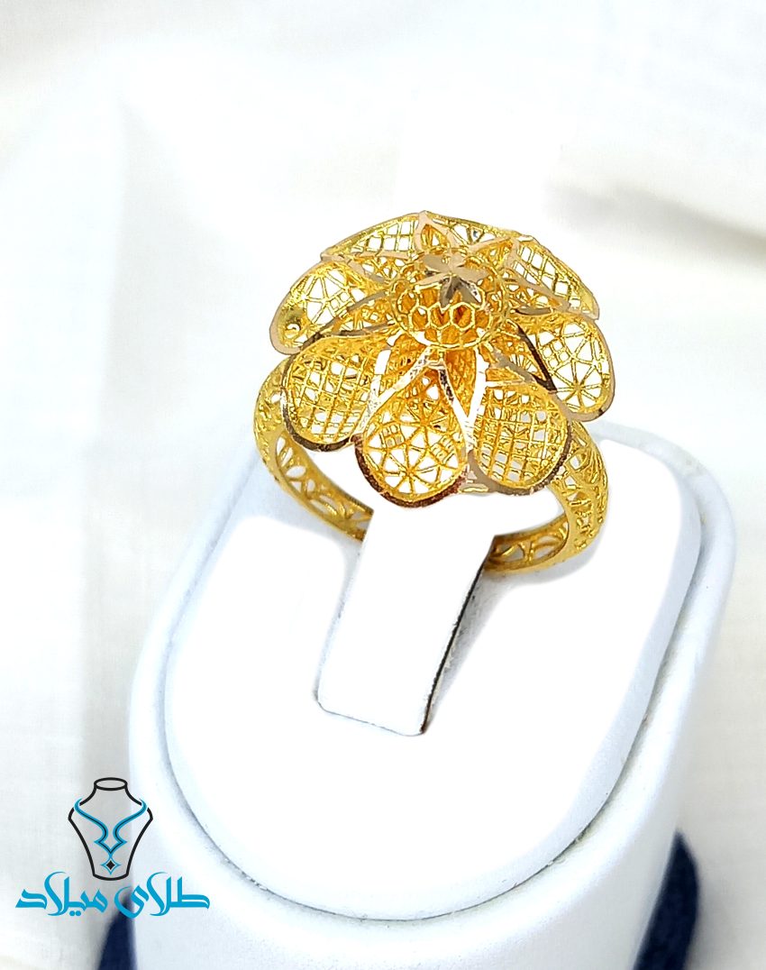 انگشتر طلا کد171 میلادطز