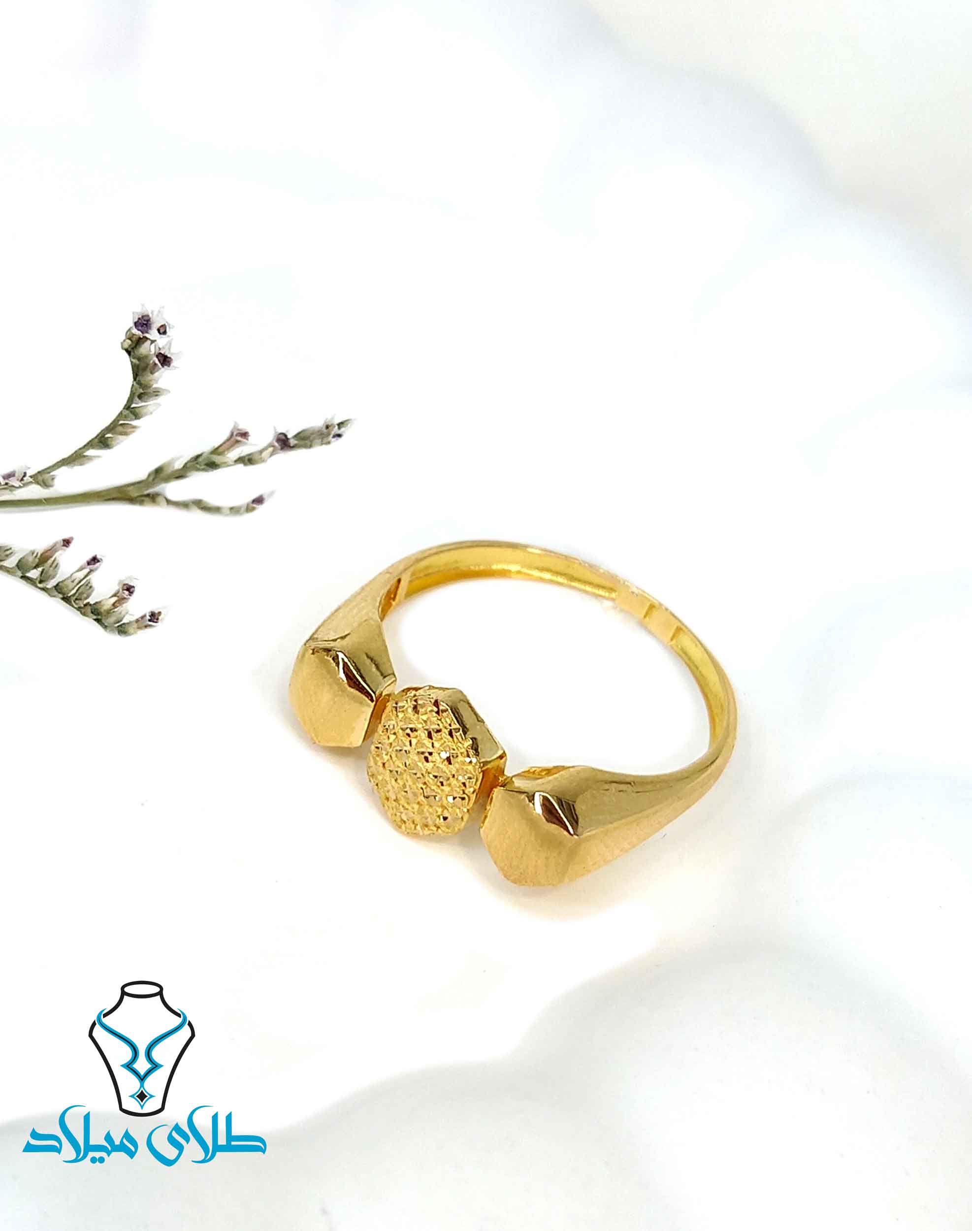 انگشتر طلا کد179 میلادزر