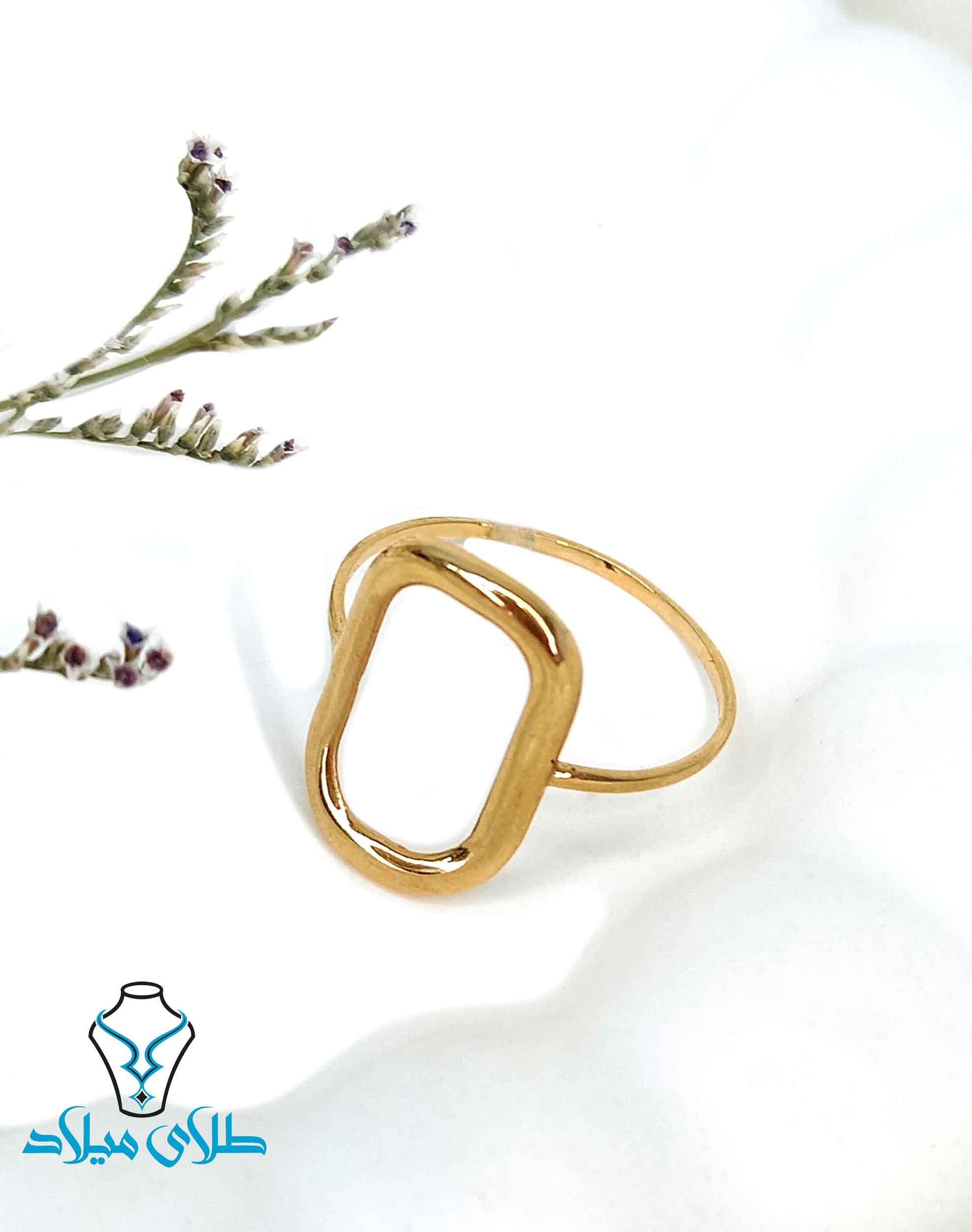 انگشتر طلا کد180 میلادزر