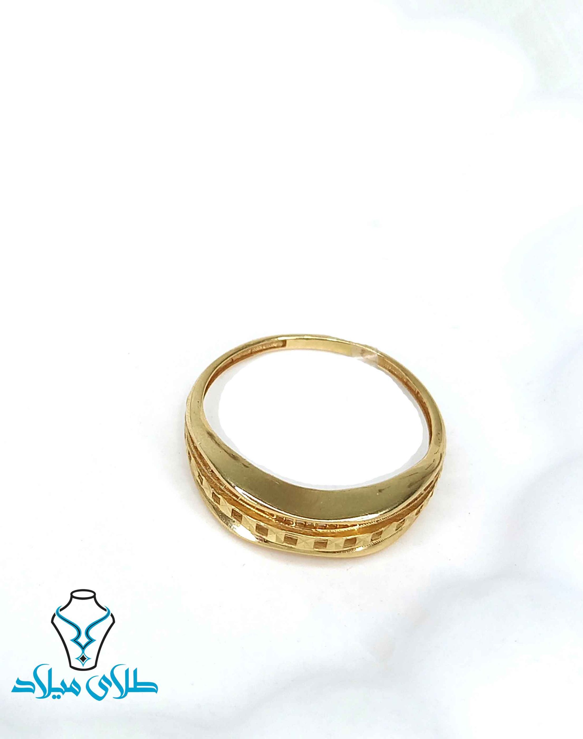 انگشتر طلا کد183 میلادزر