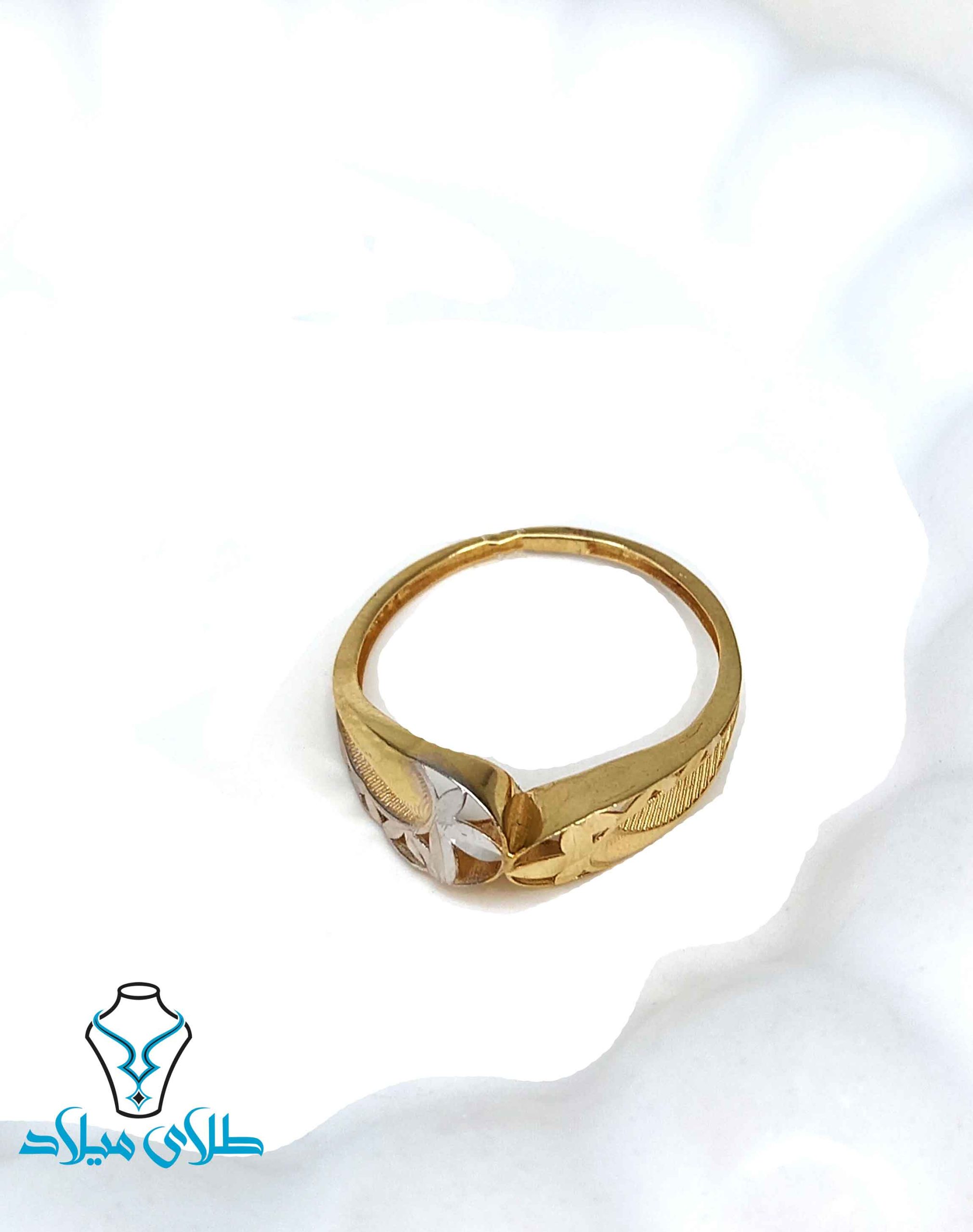 انگشتر طلا کد184 میلادزر