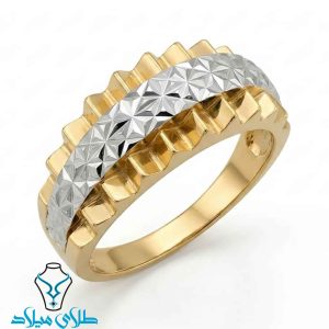 خرید انگشتر طلا کد190 از طلای میلاد