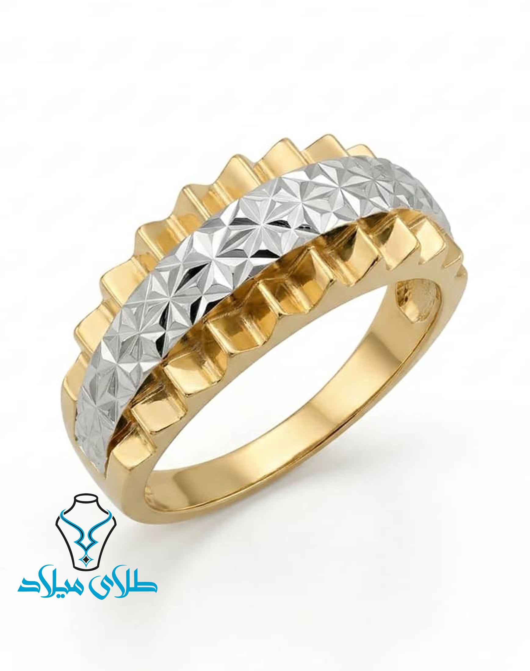 خرید انگشتر طلا کد190 از طلای میلاد