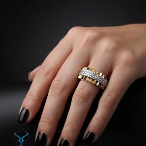 خرید انگشتر طلا کد190 از طلای میلاد