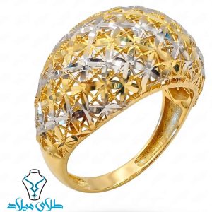 خرید انگشتر طلا کد195 میلادزر
