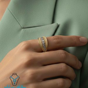 خرید انگشتر طلا کد197 از طلافروشی میلاد