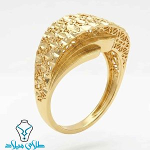خرید انگشتر طلا کد198 از طلافروشی میلاد