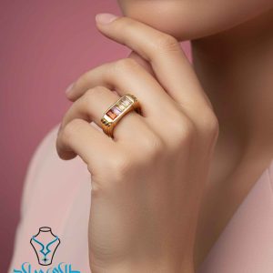 خرید انگشتر طلا کد200 از طلای میلاد
