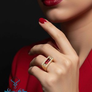 خرید انگشتر طلا کد201 از طلای میلاد