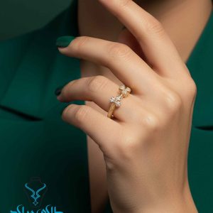 خرید انگشتر طلا کد205 از طلای میلاد