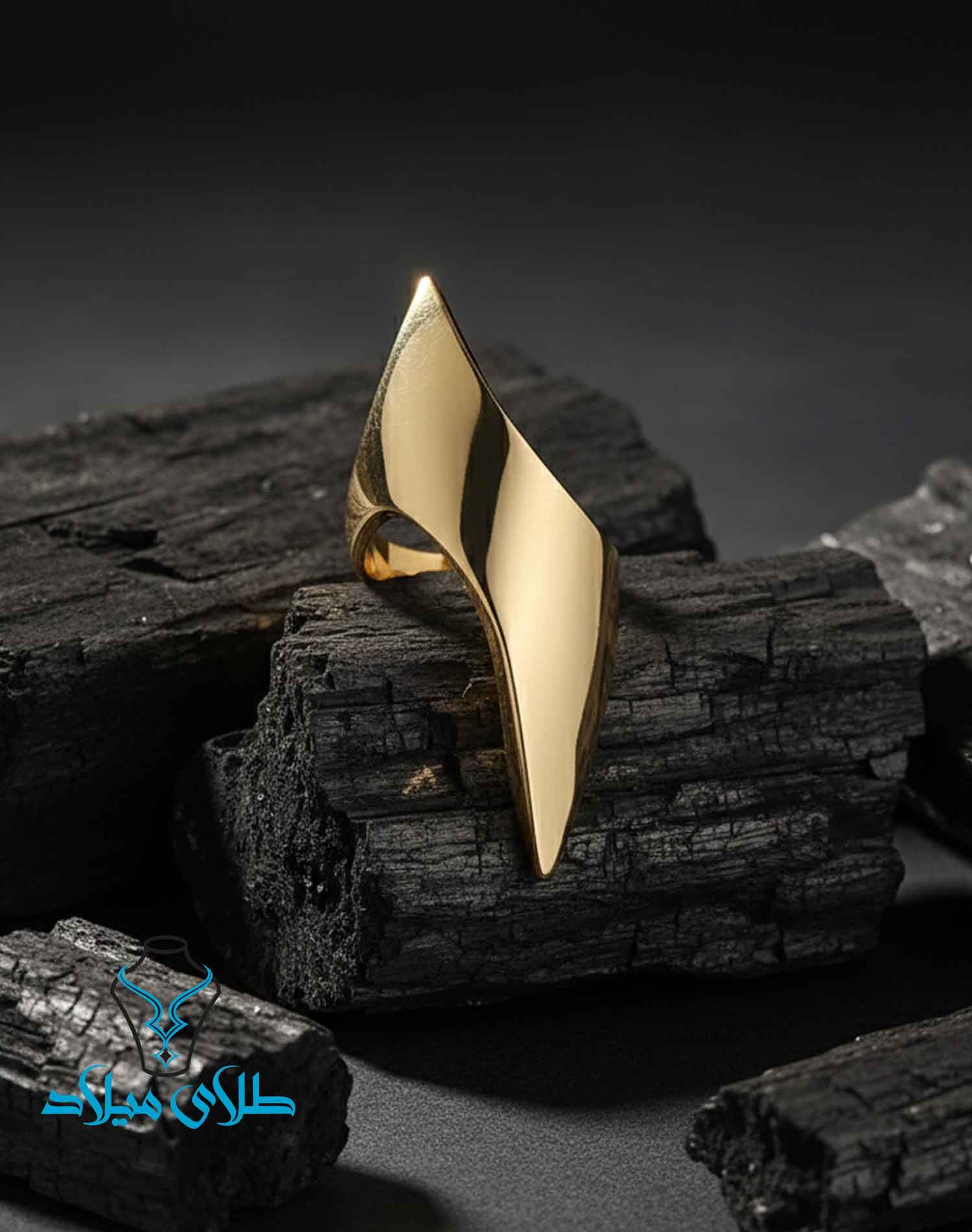 انگشتر طلا کد206 طلافروشی میلاد