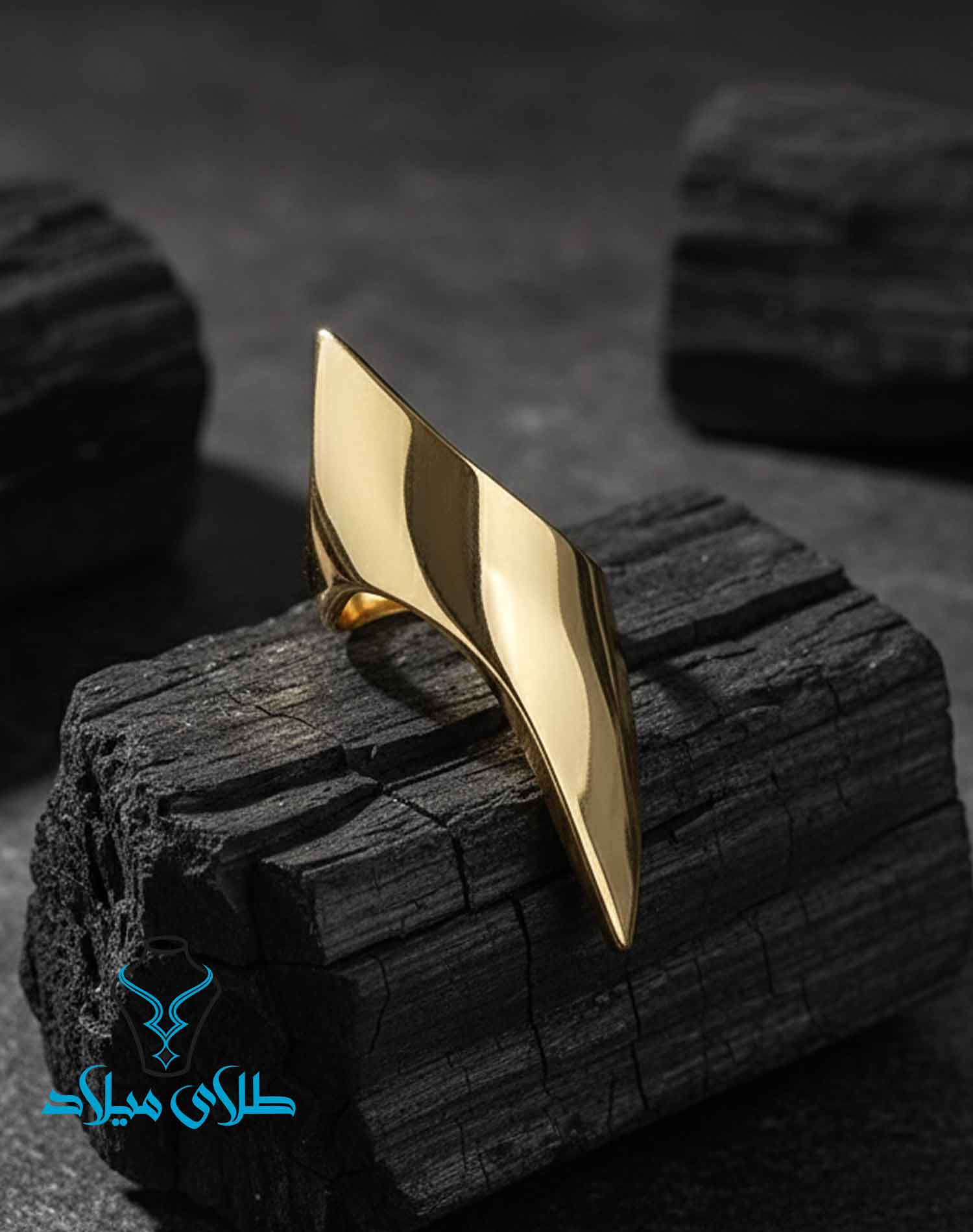 انگشتر طلا کد206 در گالری طلای میلاد