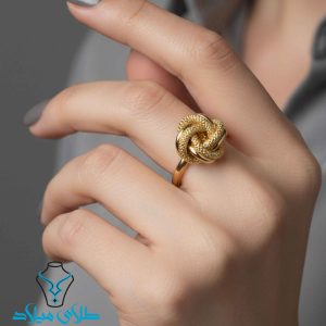 خرید انگشتر طلا کد207 از طلای میلاد
