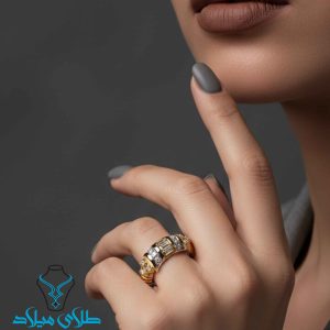 خرید انگشتر طلا کد209 از سایت میلادزر